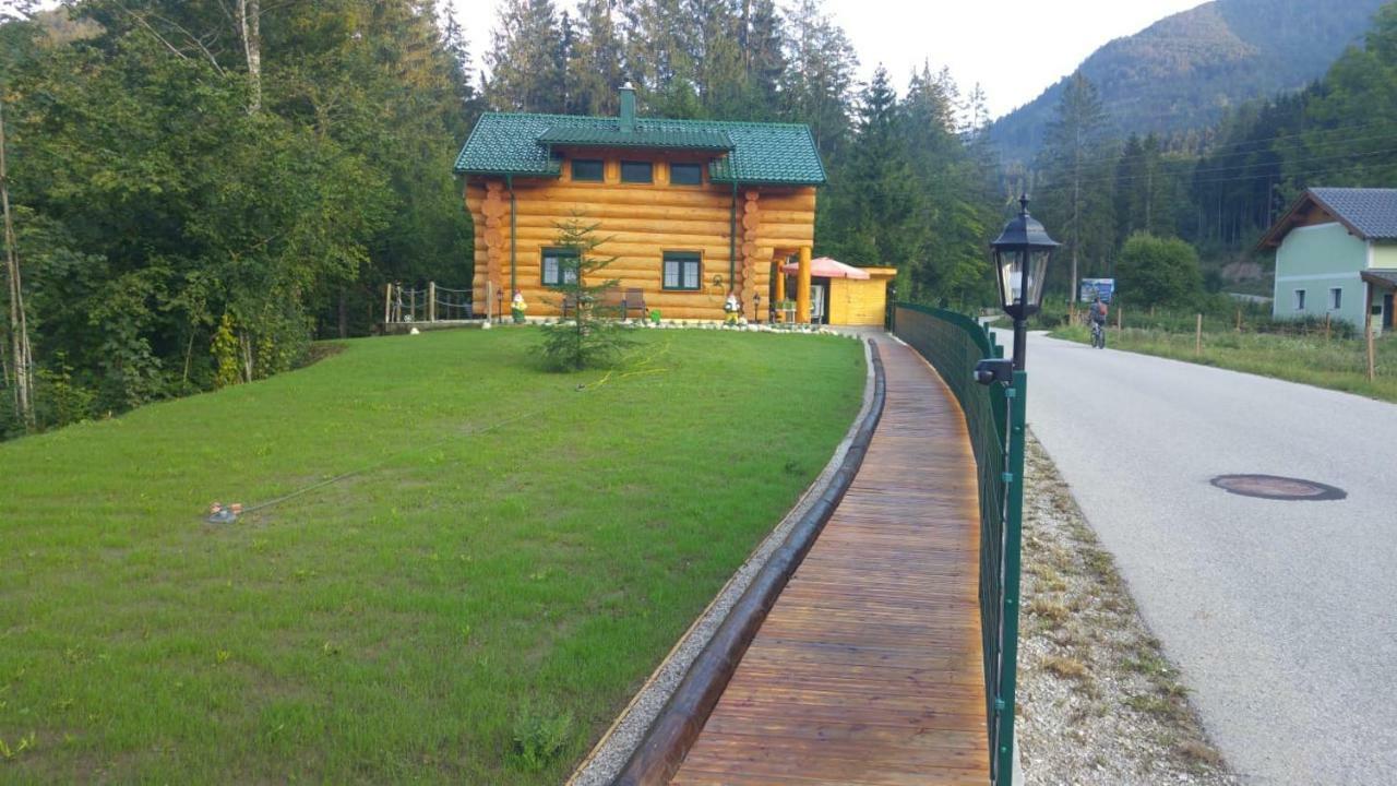 Ferienwohnungen Blockhaus - Zwergenhaeusl Grünau im Almtal Zewnętrze zdjęcie