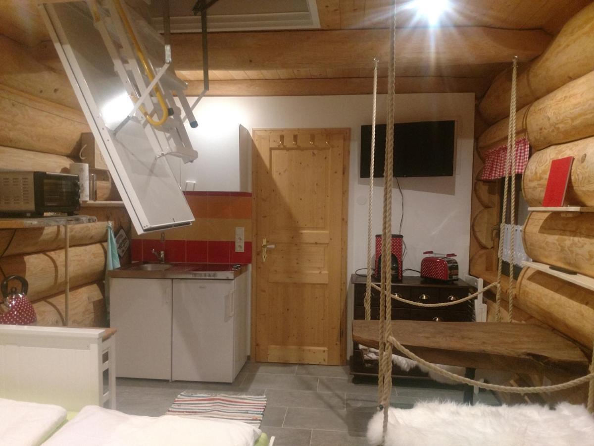 Ferienwohnungen Blockhaus - Zwergenhaeusl Grünau im Almtal Zewnętrze zdjęcie
